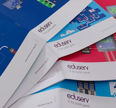 eduserv printed brochure collection