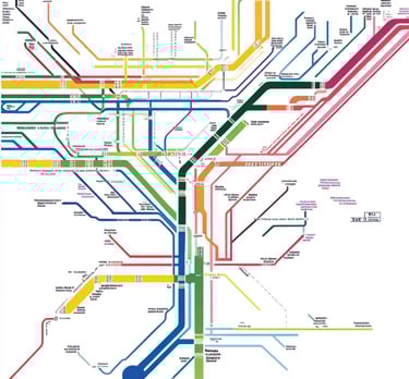 image of subway map