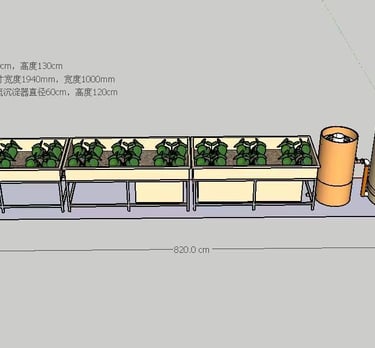 aquaponic setup