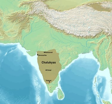 Greatest extent of the Chalukya Empire