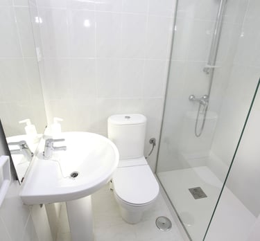 WC con ducha en planta superior