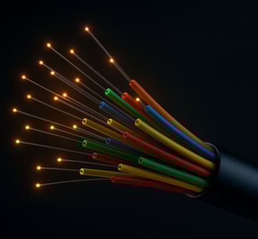 Fiber optic cabling installation by Altitude Network Solutions LLC, Colorado’s premier fiber optics 