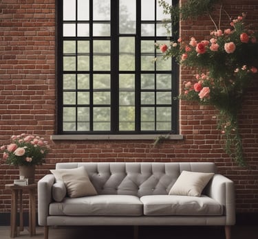 A serene therapy room with soft lighting and comfortable seating, inviting calm and reflection.