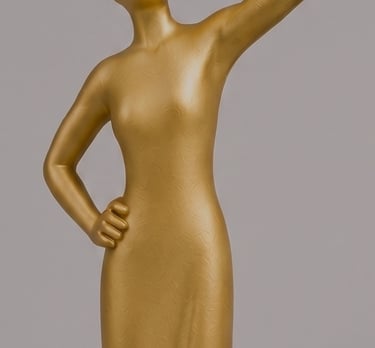 Custom 3D printed trophy designed by 3D Print Lodge
