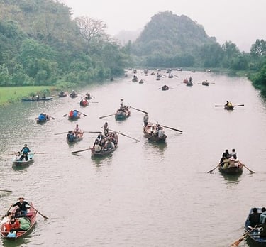 thuê xe hành hương chùa Hương
