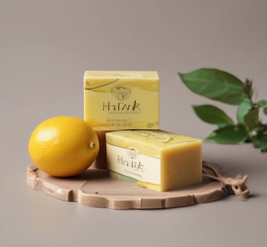 a lemonade soap bar with a lemonade and a lemonade