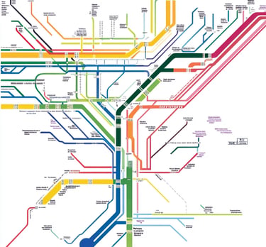 image of subway map
