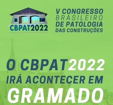 desenho para o Congresso Brasileiro de Patologias das construções CBPAT 2022 portico de Gramado-RS