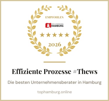 Auszeichnung für die besten Unternehmensberater in Hamburg