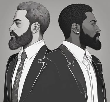 A rustic bottle of beard oil surrounded by mango butter and aloe leaves