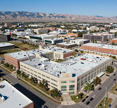 white quadcopter drone flying near snow mountain during daytime