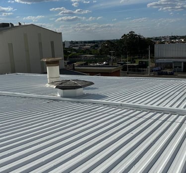 Telhados brancos isolamento térmico