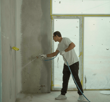 painting after drywall ceiling repairs