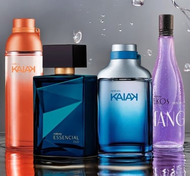 Colleción de perfumes natura mas vendidos