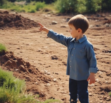 Spacious green land plot surrounded by mature trees, ready for building a family home.