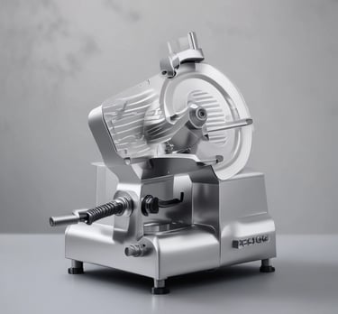 A stainless steel commercial oven with digital controls, glowing warmly inside.