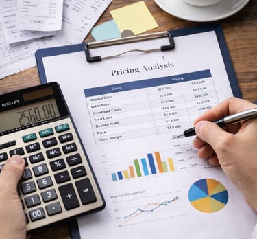 Precificação para produtos e serviços