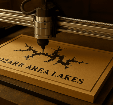 Hand Crafted Lakes Signs