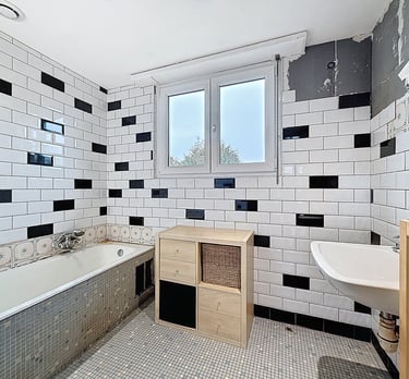 Salle de bain actuel avant travaux