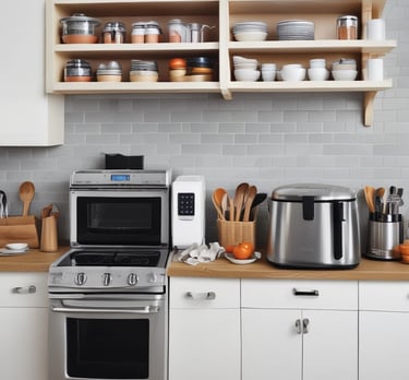 A cozy cat bed with a fluffy cat curled up sleeping peacefully.
