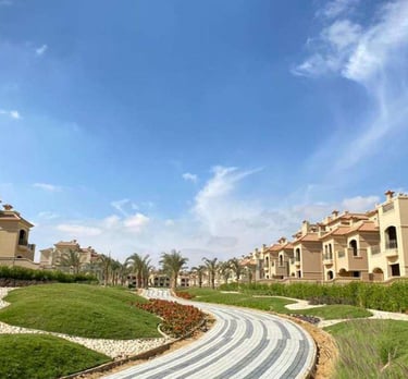 La Vista City New Capital villas with premium residential design and greenery
