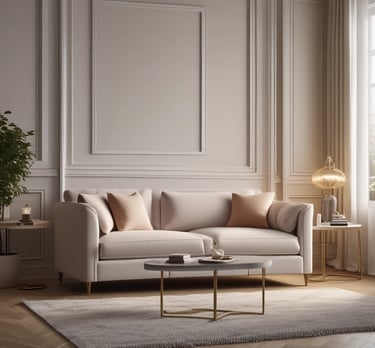 blue and white striped round textile