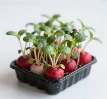 Modern vertical hydroponic garden with lush leafy greens.