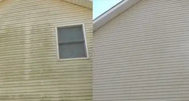 Vinyl siding house wash wesley chapel fl