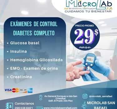 Examen de diabetes