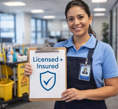 MC Cleaning Services - Licensed, Bonded, and Insured