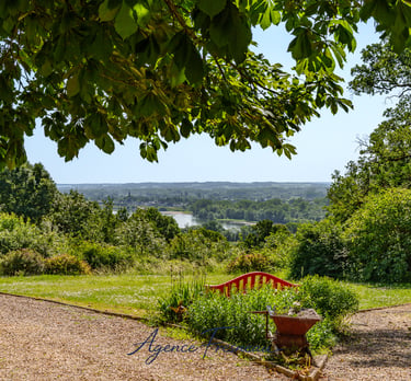 Manoir, vue sur Loire, événementiel