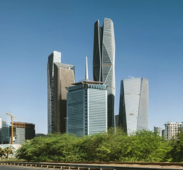 أبراج كافد في الرياض المملكة العربية السعودية مشاريع البناء والهندسة - KKAFD Riyadh delivered by CDCLCO