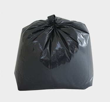 Saco para lixo tipo reforçado