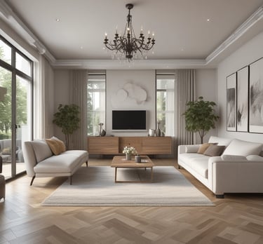 Luxurious beachfront property in Cancun.