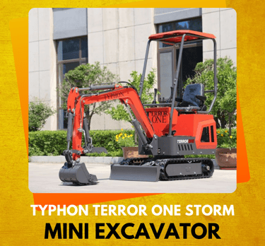 1 TON 13.5HP GAS B&S Engine Mini Compact Digger Excavator