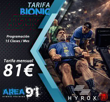 Tarifa 81€ Área 91 Hps