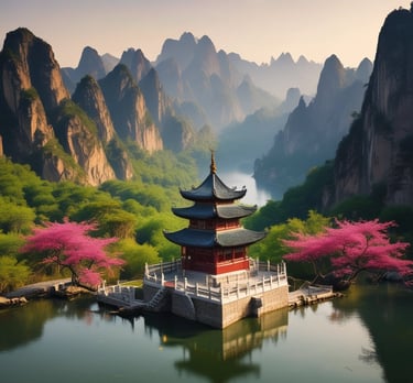 blue and white striped round textile