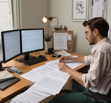 A skilled worker performing plumbing maintenance.