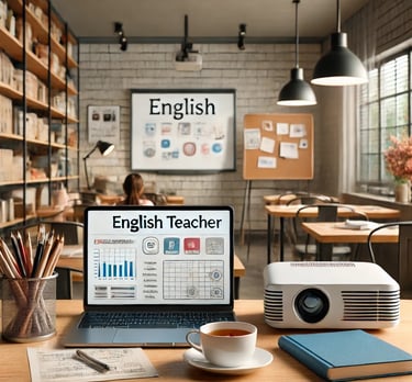 Modern English teacher materials and ready made lessons for online and in-person