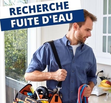 Recherche de fuite plombier
