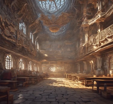 blue and white striped round textile