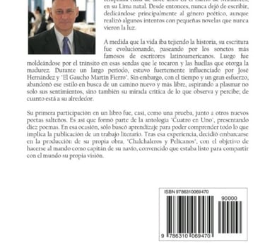 Arnaldo Rojas. Escritor.