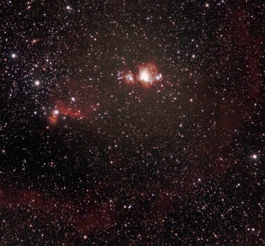 a star - spangled image of a star - spangled galaxy