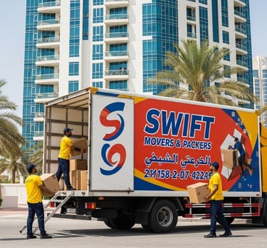Swift Furniture Movers in Abu Dhabi
