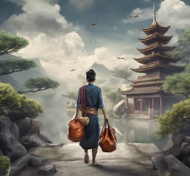 grayscale photo of wine glasses and bottle in tray