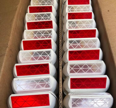 TACHAS REFLECTIVAS 3M BLANCO