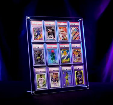 Acrylic Card Display Cases