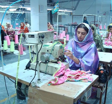 Manufacturing Hall of JACX WEARS 