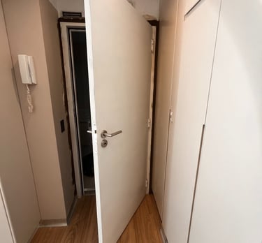 Puerta Acustica doble contacto aislante