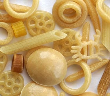close up image of fryums and pellets